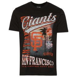 Men's - New Era San Francisco Giants Short Sleeve T-shirt - Black