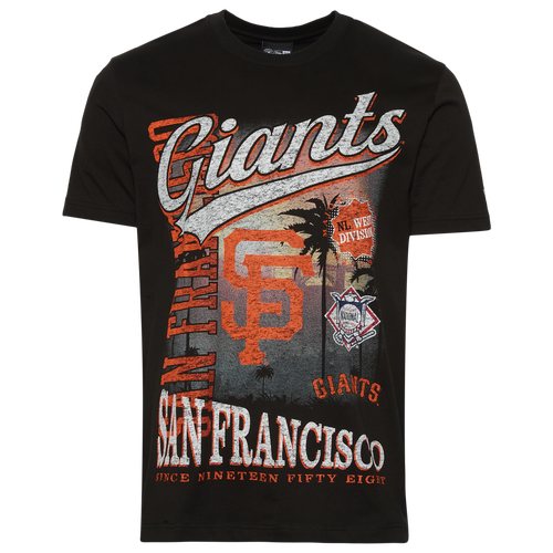  - New Era San Francisco Giants Short Sleeve T-shirt - Black