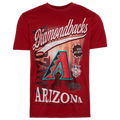 New Era Diamondback Short Sleeve T-Shirt - New Era Red