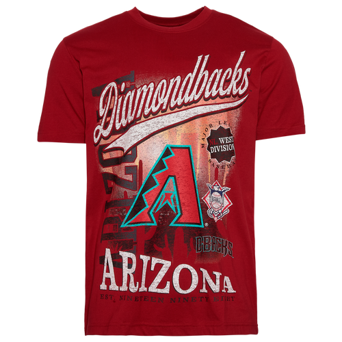  - New Era Diamondback Short Sleeve T-Shirt - Red