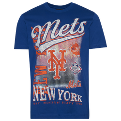 Men's - New Era NY Mets Short Sleeve T-shirt - Blue
