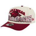 New Era Arkansas 26 9FIFTY A-Frame Cap - New Era Tan/Red