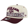 New Era Texas A&M March Madness 26 950 A Frame Cap - New Era Tan/Maroon Gray