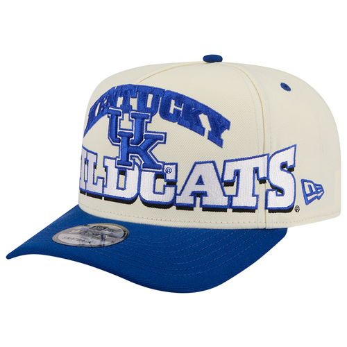 MENS - New Era Kentucky 26 9FIFTY A-Frame Cap - Blue/Tan White