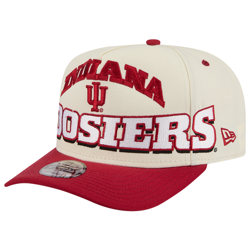 MENS - New Era Indiana 26 9FIFTY A-Frame Cap - Tan/Red
