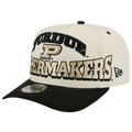 New Era Purdue 26 9FIFTY A-Frame Cap - New Era Tan/Gold Black