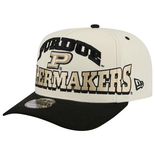 MENS - New Era Purdue 26 9FIFTY A-Frame Cap - Tan/Gold Black