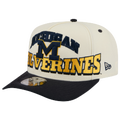 New Era Michigan March Madness 26 950 A Frame Cap - New Era Tan/Navy Yellow