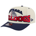 New Era Gonzaga 26 9FIFTY A-Frame Cap - New Era Navy/Tan Red