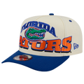 New Era Florida March Madness 26 950 A Frame Cap - New Era Tan/Blue Orange