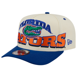 Men's - New Era Florida March Madness 26 950 A Frame Cap - Tan/Blue/Orange