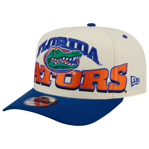 MENS - New Era Florida March Madness 26 950 A Frame Cap - Tan/Blue Orange