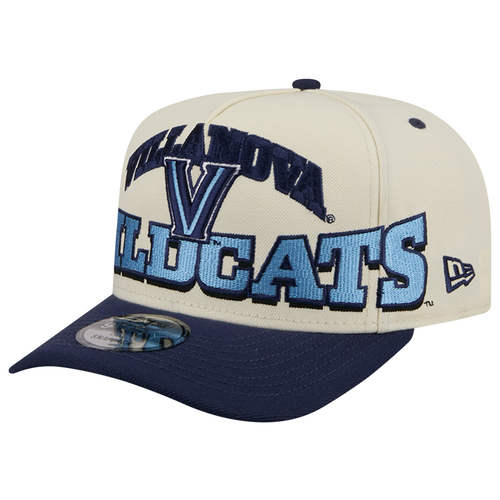 MENS - New Era Villanova 26 9FIFTY A-Frame Cap - Tan/Carolina Navy