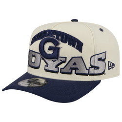 Men's - New Era Georgetown March Madness 26 950 A Frame Cap - Gray/Tan/Navy