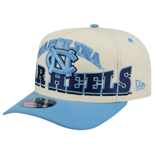 MENS - New Era North Carolina 26 9FIFTY A-Frame Cap - Carolina/Tan Navy