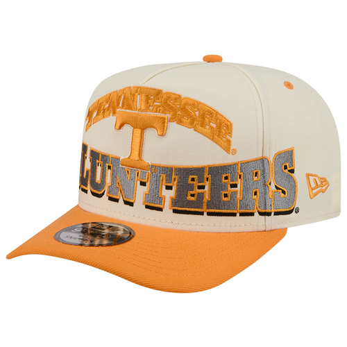 MENS - New Era Tennessee March Madness 26 950 A Frame Cap - Tan/Gray Orange