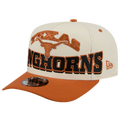 New Era Texas 26 9FIFTY A-Frame Cap - New Era Tan/Orange Black