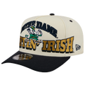 New Era Notre Dame March Madness 26 950 A Frame Cap - New Era Gold/Tan Navy