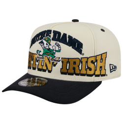Men's - New Era Notre Dame March Madness 26 950 A Frame Cap - Gold/Tan/Navy