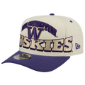 New Era Washington March Madness 26 950 A Frame Cap - New Era Tan/Purple Gold