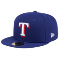 New Era Rangers MLB26 JRD 5950 Cap - New Era Navy/White Red
