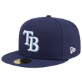 New Era Rays MLB26 JRD 5950 Cap - New Era Navy/White Carolina