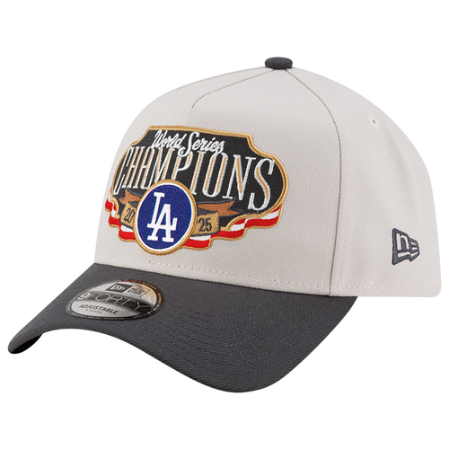 New Era Los Angeles Dodgers  Dodgers 940af World Series '25 Champs Lr Cap In Black