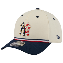 Men's - New Era Yankees MLB26 July 4 940MC Cap - Tan/Blue/Red
