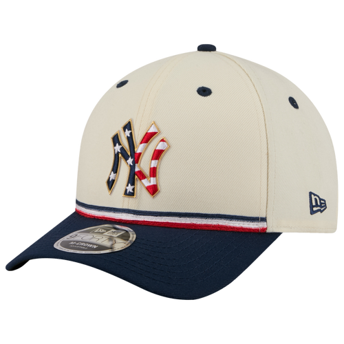 MENS - New Era Yankees MLB26 July 4 940MC Cap - Red/Blue Tan