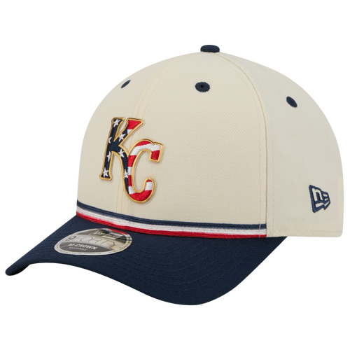  - New Era Royals MLB26 July 4 940MC Cap - Red/Tan Blue