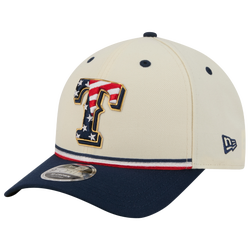 Men's - New Era Rangers MLB26 July 4 940MC Cap - Blue/Tan/Red