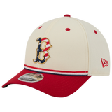 Tan/Blue/Red