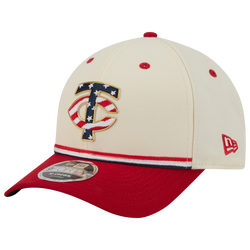 Men's - New Era Twins MLB26 July 4 940MC Cap - Tan/Blue/Red
