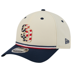 Men's - New Era Padres MLB26 July 4 940MC Cap - Blue/Tan/Red