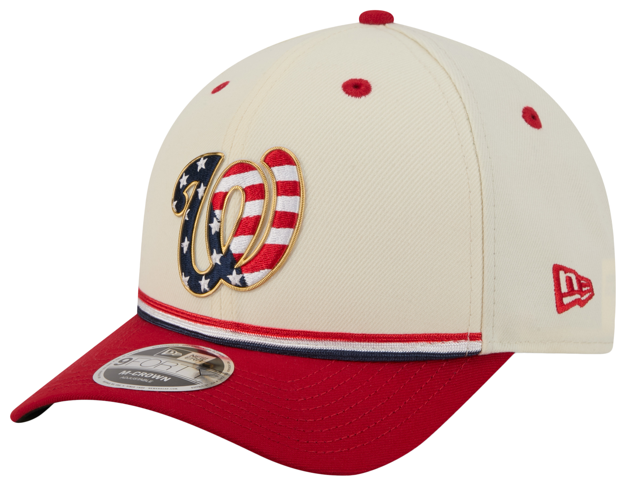 New Era Washington Nationals キャップ New Era Nationals MLB26 July 4 940MC Cap - Men's | Foot Locker