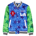 New Era Jae Tips X NBA All-Star Game Jacket - New Era Blue/Multi