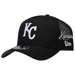 Adult - New Era Royals 940AF Script Trucker Cap - Black