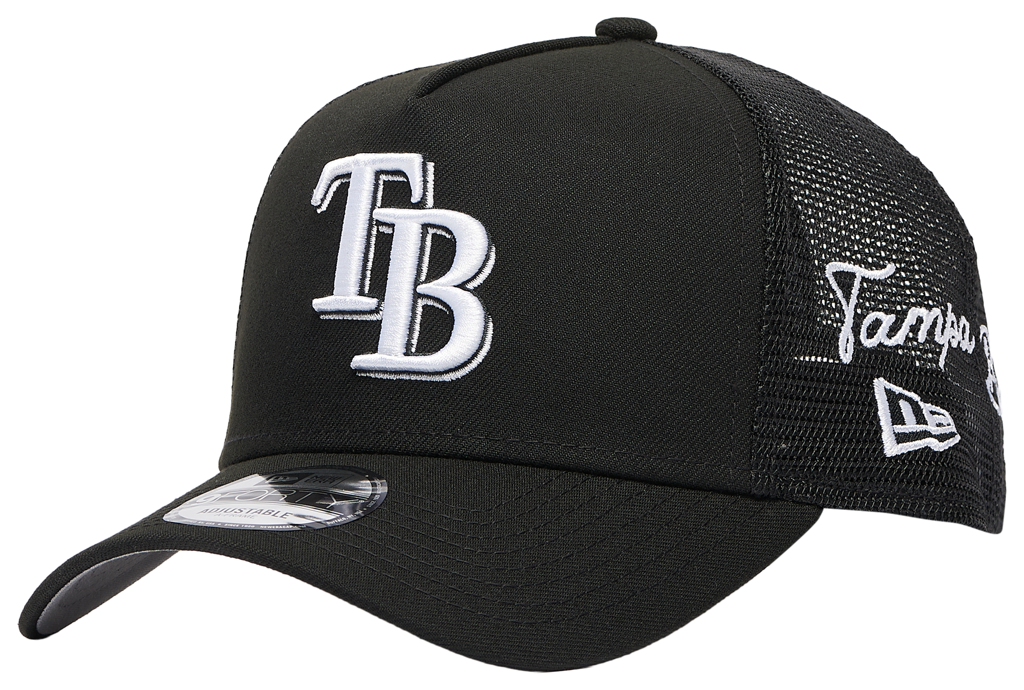 New Era Rays 940AF Script Trucker Cap - Adult