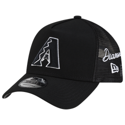 Adult - New Era Diamondbacks 940AF Script Trucker Cap - Black