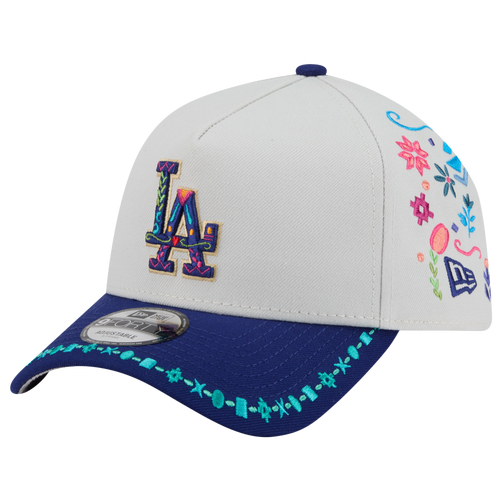 New Era Womens Dodgers 9FORTY A-Frame Heritage Cap - Adult - Multi / Navy