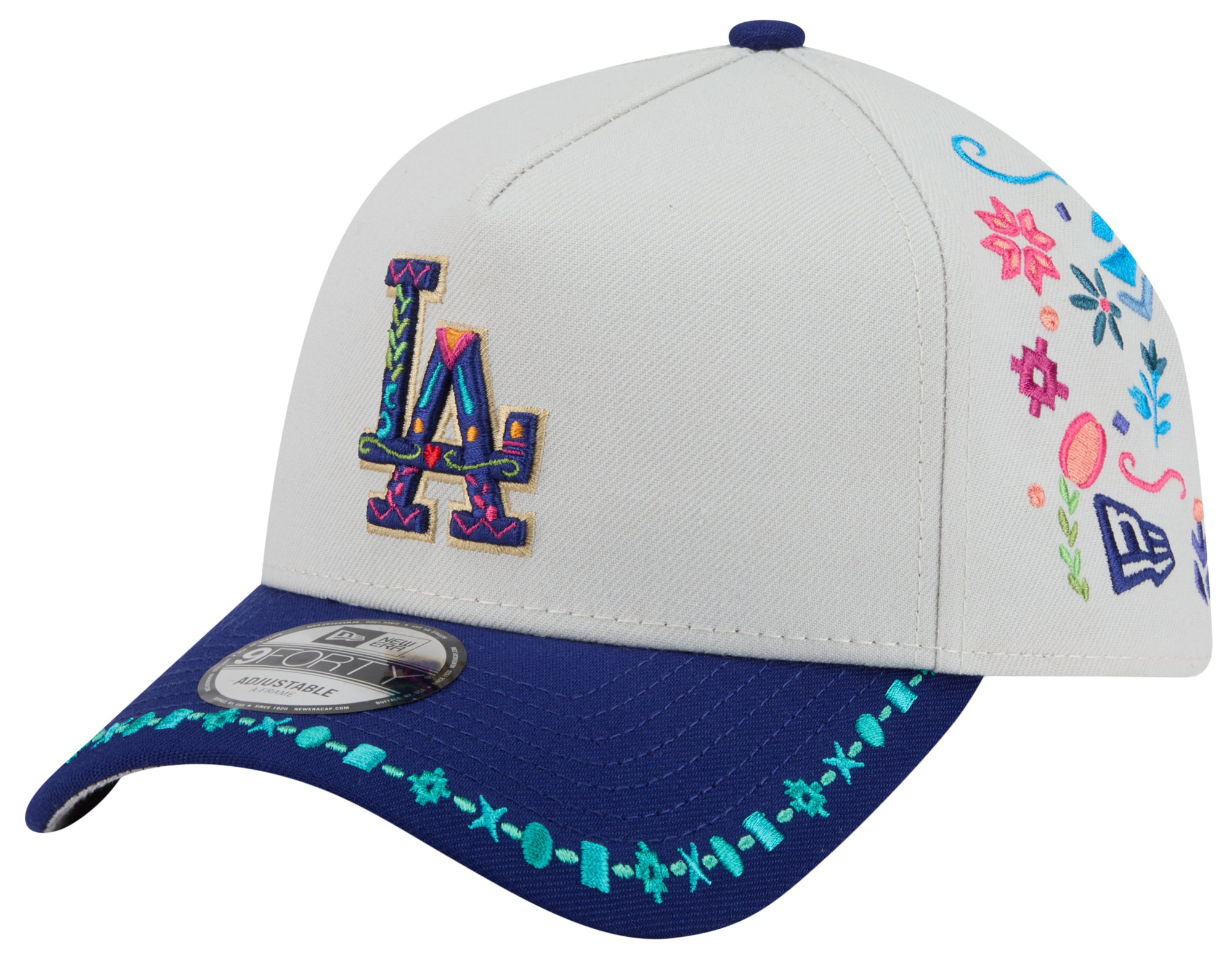 New Era Dodgers 9FORTY A-Frame Heritage Cap - Adult