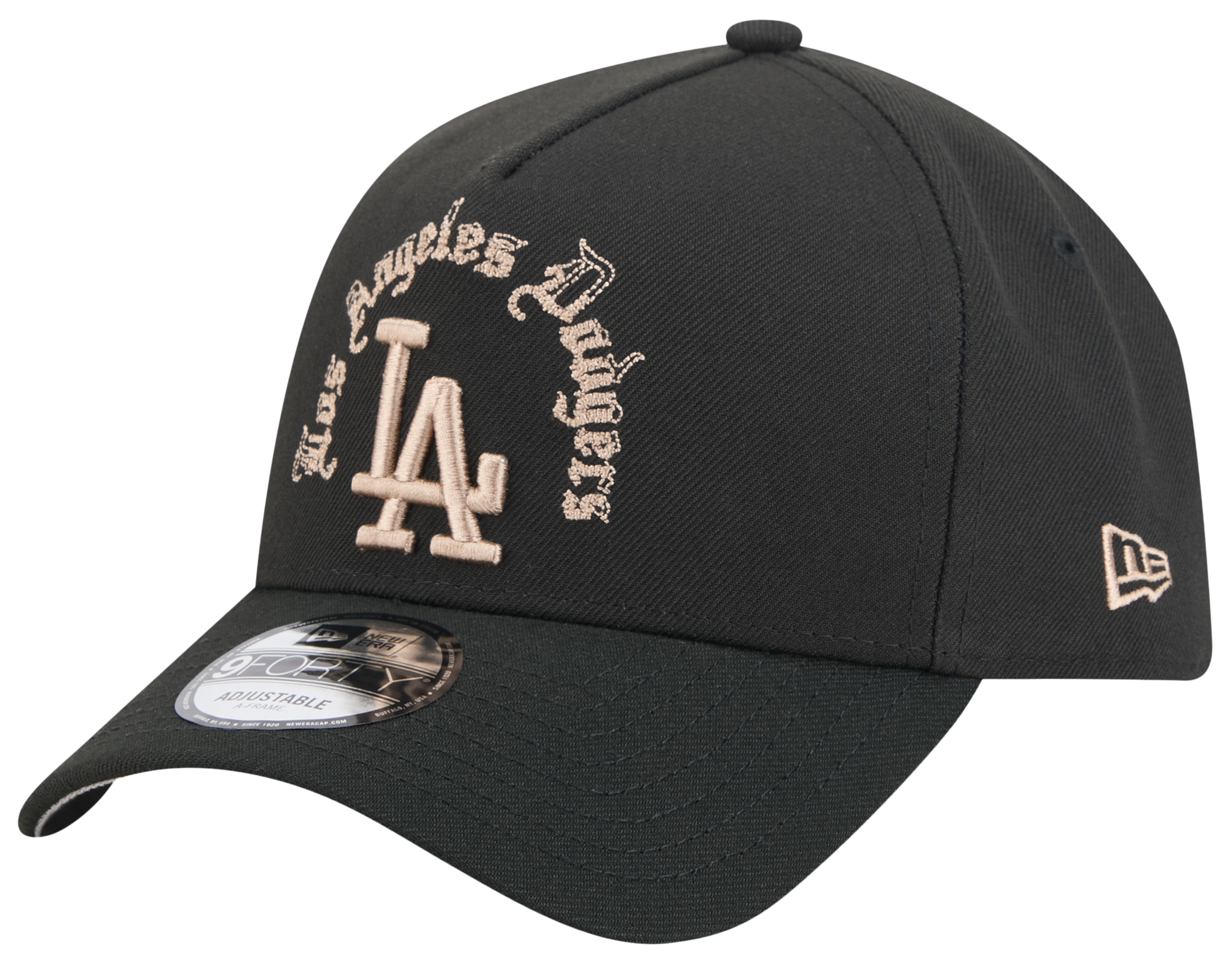 New Era Dodgers 9FORTY A-Frame Gothic Cap - Adult