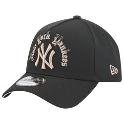 Adult - New Era Yankees 9FORTY A-Frame Gothic Cap - Black