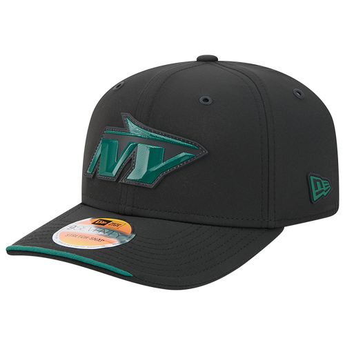 New Era Womens New York Jets Jets NFL '26 Side Line 970 Cap - Adult - Black
