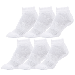 Boys' Grade School - CSG Youth 6 Pack Quarter Socks  - White