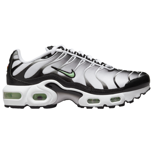 

Boys Nike Nike Air Max Plus - Boys' Grade School Running Shoe White/Fresh Mint/Reflect Silver Size 05.5