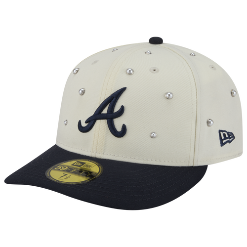  - New Era Braves F1 59FIFTY Cap - Chalk White/Navy