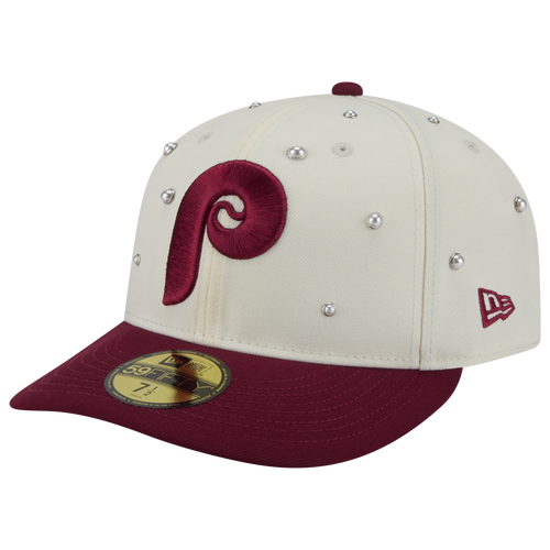  - New Era Phillies F1 59FIFTY Cap - Red/Chalk White