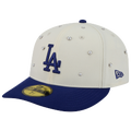 New Era 5950 Pearl Hat- Dodgers - New Era Chalk White/Blue