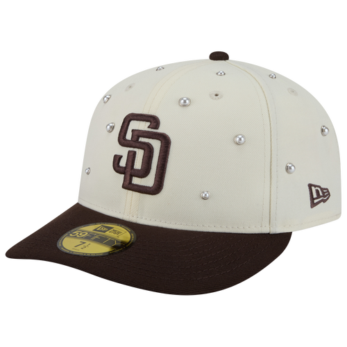  - New Era Padres F1 59FIFTY Cap - Brown/Chalk White